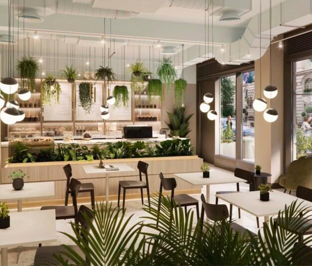 Breakout area at High Holborn, Uncommon in London