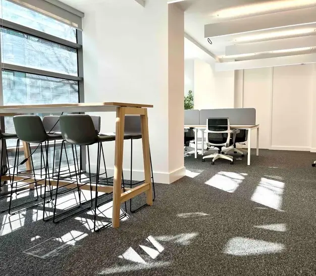 Breakout area at Procter Street, Hubflow Ltd in Holborn