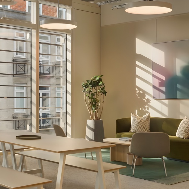 Breakout space at New Street Square, Land Securities Group PLC in Holborn