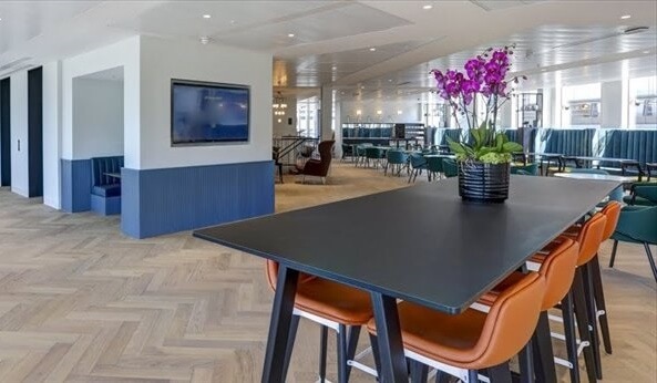 Breakout space for clients - St Andrew Street, Regus in Holborn