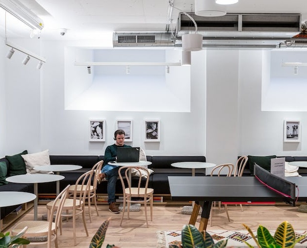 Breakout space in Bedford Row, WeWork (Holborn)
