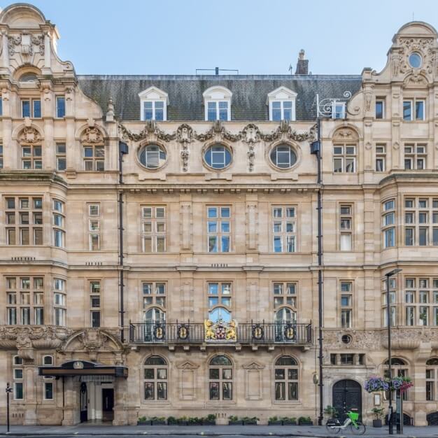 Building external for High Holborn, The Boutique Workplace Company, Holborn