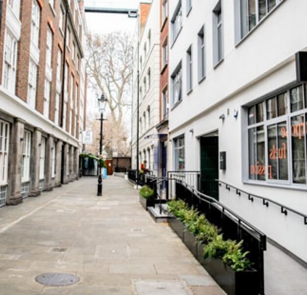 Building outside at Fulwood Place, X and Why Ltd, Holborn