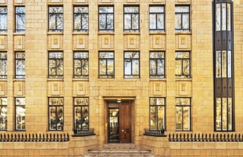 Building outside at Red Lion Square, FORA, Holborn