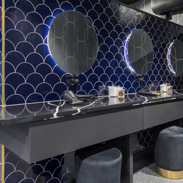 Changing room at High Holborn, The Boutique Workplace Company, Holborn