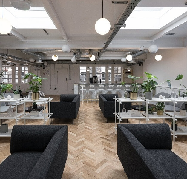 Client breakout area - Southampton Place, LABS in Holborn