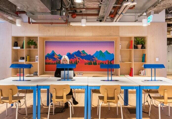 Communal Space - Waterhouse Square, WeWork in Holborn