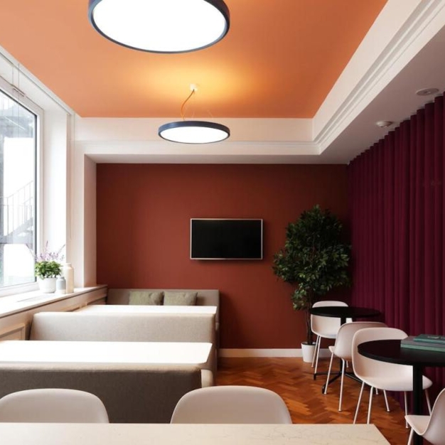 Dedicated breakout area at Bedford Row, RX in Holborn