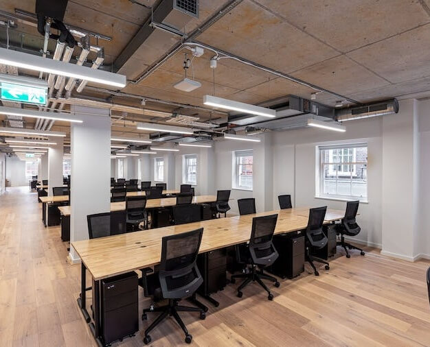 Dedicated workspace, Bedford Row, WeWork in Holborn