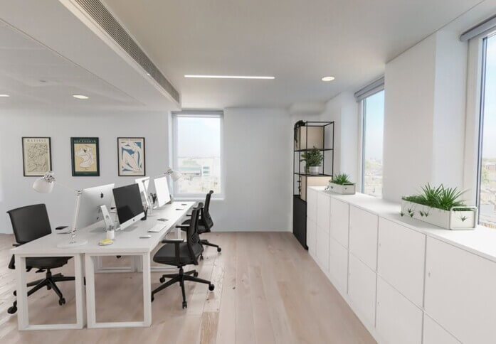 Dedicated workspace in Theobald's Road, Kitt Technology Limited, Holborn