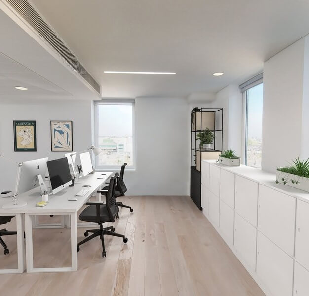 Dedicated workspace in Theobald's Road, Kitt Technology Limited, Holborn