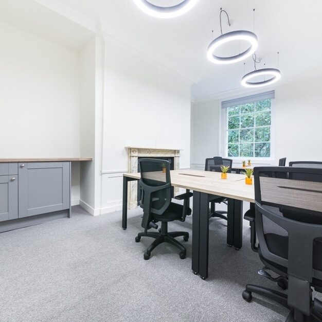 Dedicated workspace, Red Lion Square, Metspace in Holborn