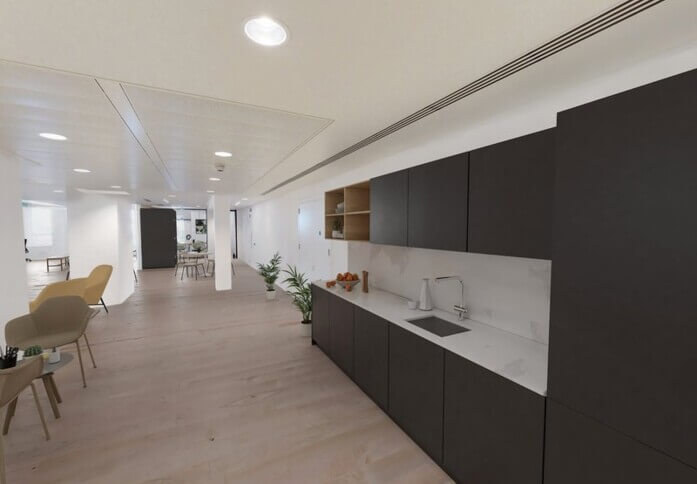 Kitchen at Theobald's Road, Kitt Technology Limited in Holborn