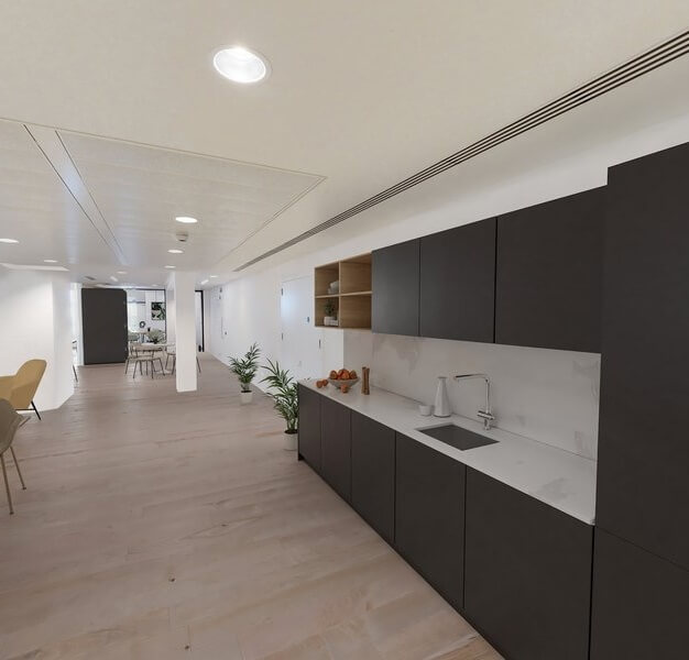 Kitchen at Theobald's Road, Kitt Technology Limited in Holborn