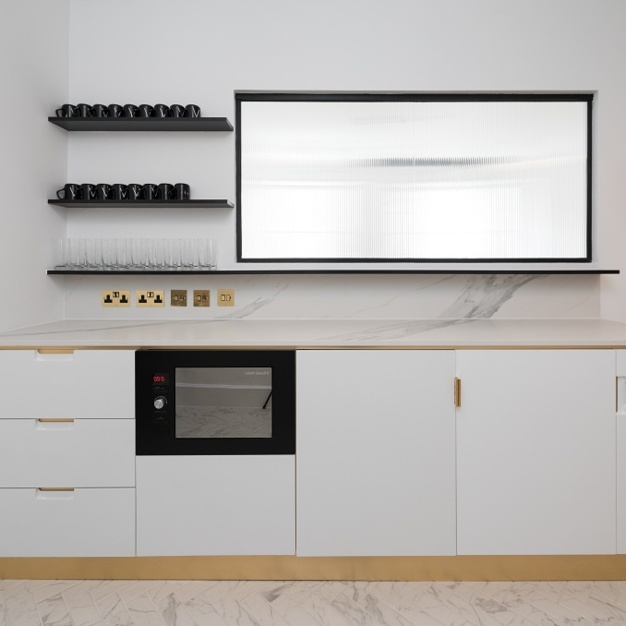Kitchenette at Southampton Place, LABS in Holborn