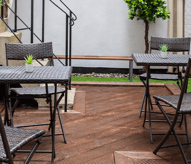 Outdoor space at Southampton Place, The Boutique Workplace Company in Holborn