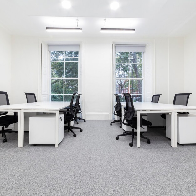 Private workspace, Red Lion Square, Metspace in Holborn