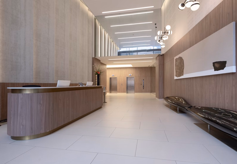 Reception area at High Holborn, Made in Holborn