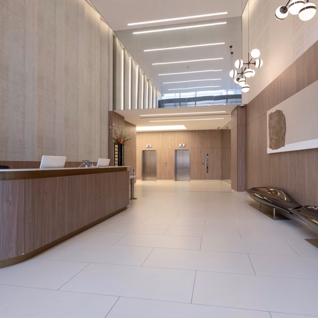 Reception area at High Holborn, Made in Holborn