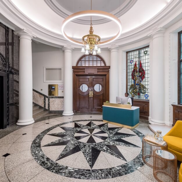 Reception at High Holborn, The Boutique Workplace Company in Holborn