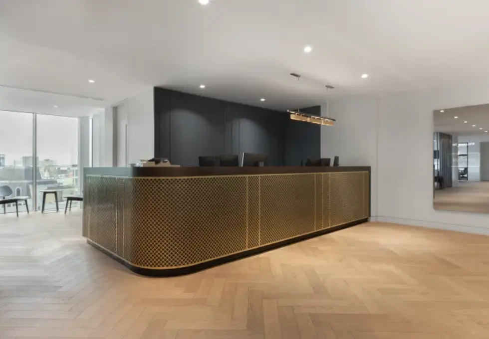 Reception at St Andrew Street, Regus in Holborn