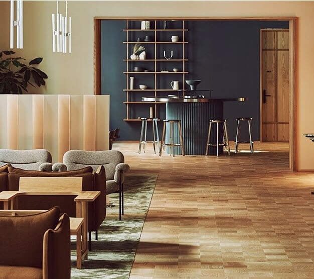 The breakout area - Red Lion Square in Holborn (FORA)
