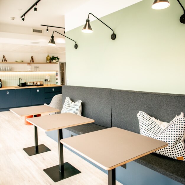 The breakout space in Fulwood Place, X and Why Ltd, Holborn