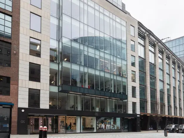 The building at St Andrew Street, Regus in Holborn