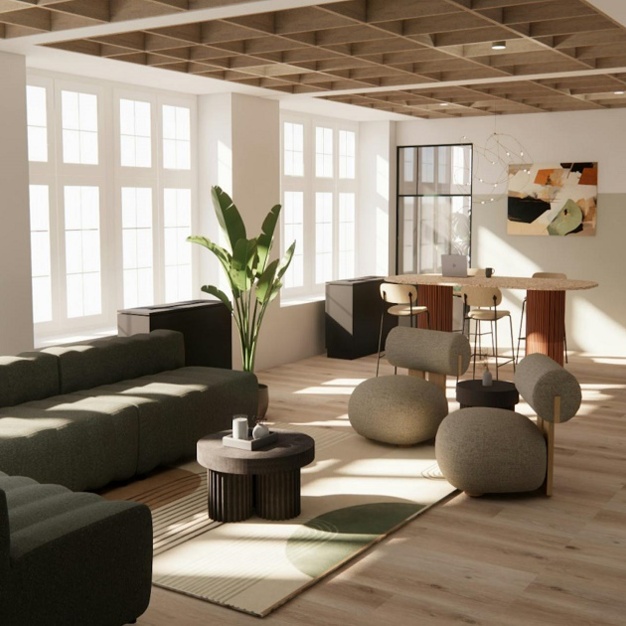 The dedicated breakout area - Kingsway, RX (Holborn)