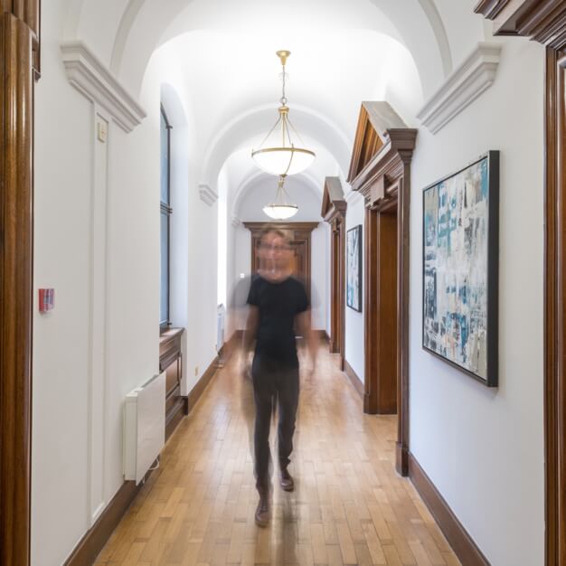 The hallway at High Holborn, The Boutique Workplace Company in Holborn