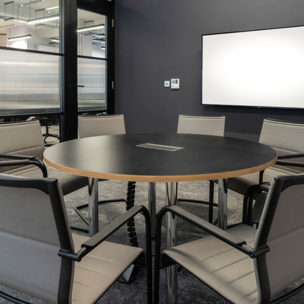 The meeting room at John Street, Metspace London Limited in Holborn