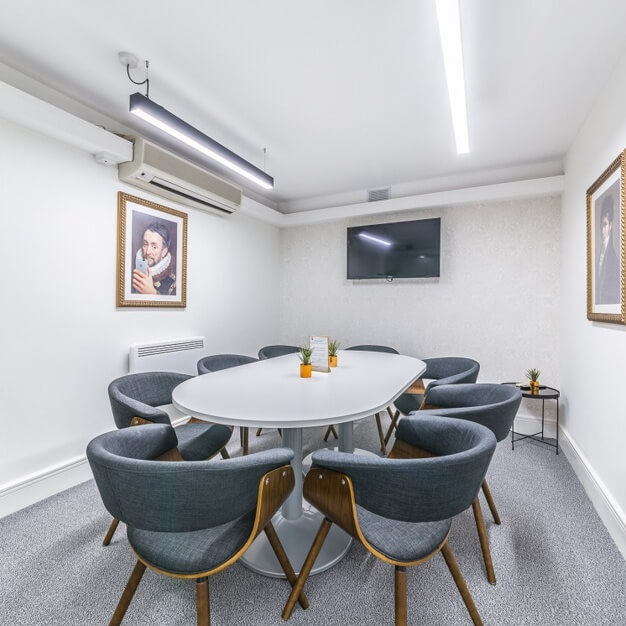 The meeting room on Red Lion Square in Holborn