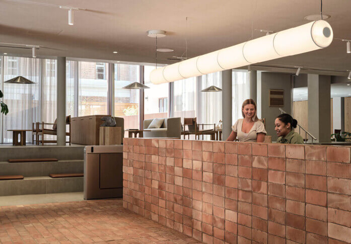 The reception at Chancery Lane, FORA in Holborn