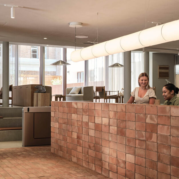 The reception at Chancery Lane, FORA in Holborn