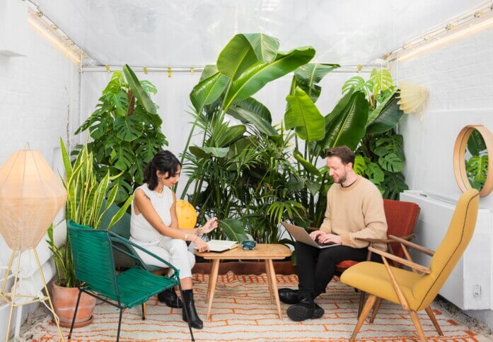 A breakout area in Princes Place, Second Home Ltd, Holland Park