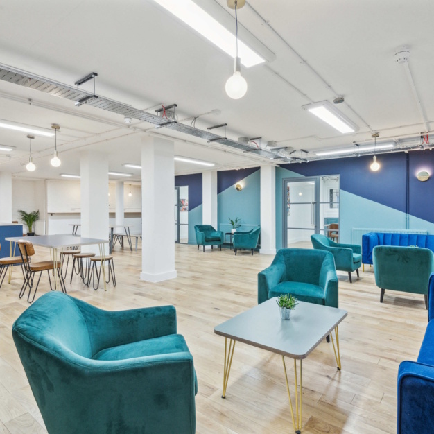 Breakout area at Chillingworth Road, Needspace Limited in Holloway