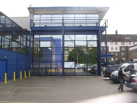 The building at Tottenham Lane, Access Storage in Hornsey