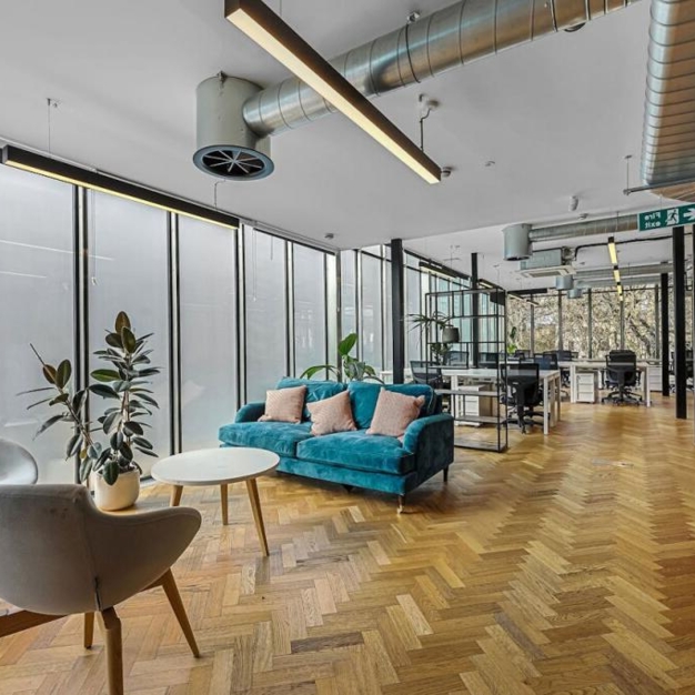 A dedicated breakout area in Hoxton Square, Base Offices, Hoxton