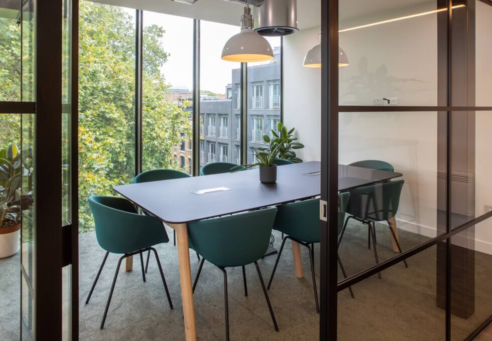Boardroom at Hoxton Square, Dotted Desks Ltd in Hoxton
