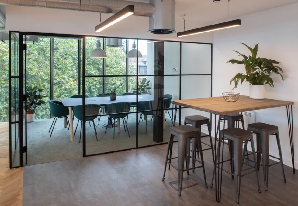 Breakout space for clients - Hoxton Square, Dotted Desks Ltd in Hoxton