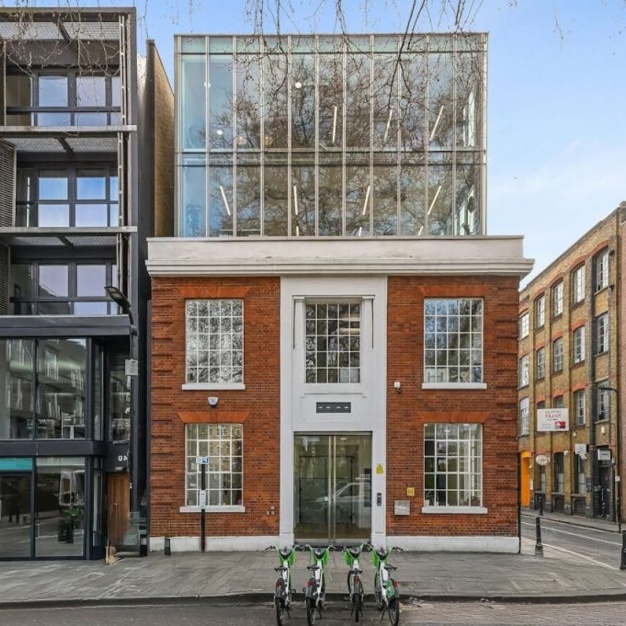 Building outside at Hoxton Square, Base Offices, Hoxton