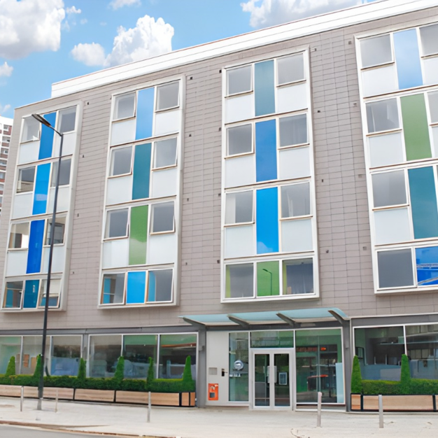 Building outside at New North Road, HYELM, Hoxton