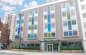 Building outside at New North Road, HYELM, Hoxton