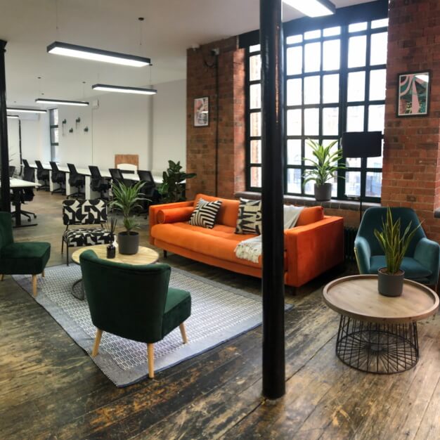 Client Breakout space - Westland Place, Dotted Desks Ltd in Hoxton