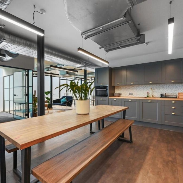 Dedicated kitchenette on Hoxton Square, Base Offices in London