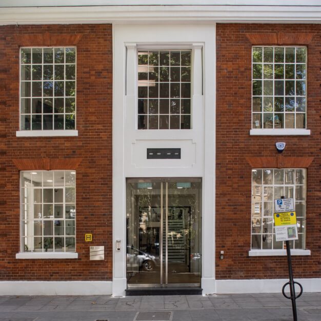 The building at Hoxton Square, Dotted Desks Ltd in Hoxton