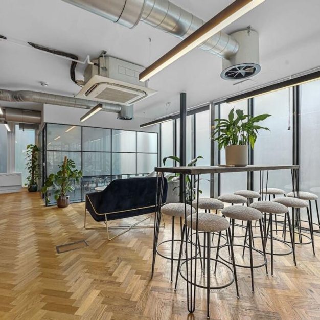 The dedicated kitchen at Hoxton Square, Base Offices in Hoxton