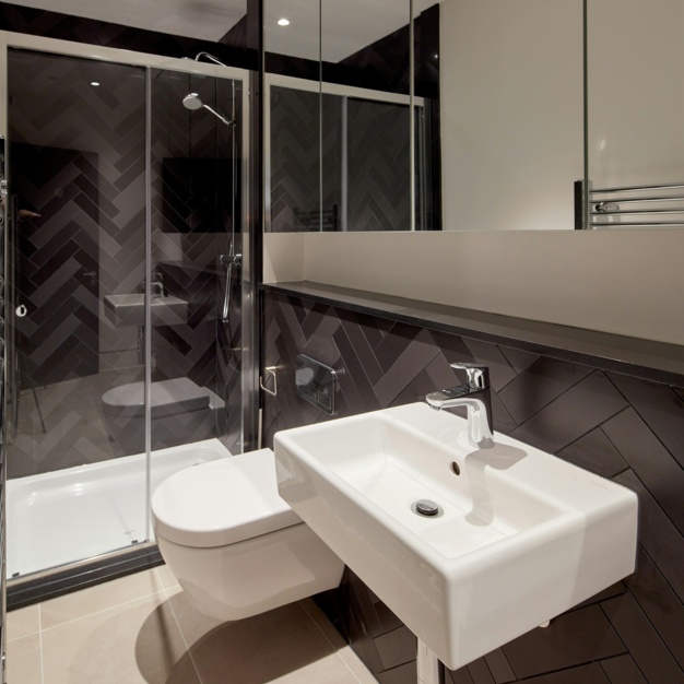 Bathroom facility in Brewery Road, Base Offices (Islington)