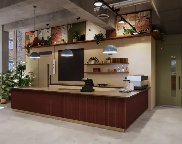Café/restaurant within Essex Road, Workspace Group Plc, Islington