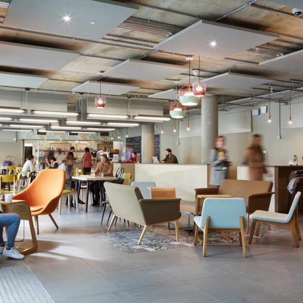 Client breakout area - Highbury Grove, Workspace Group Plc in Islington